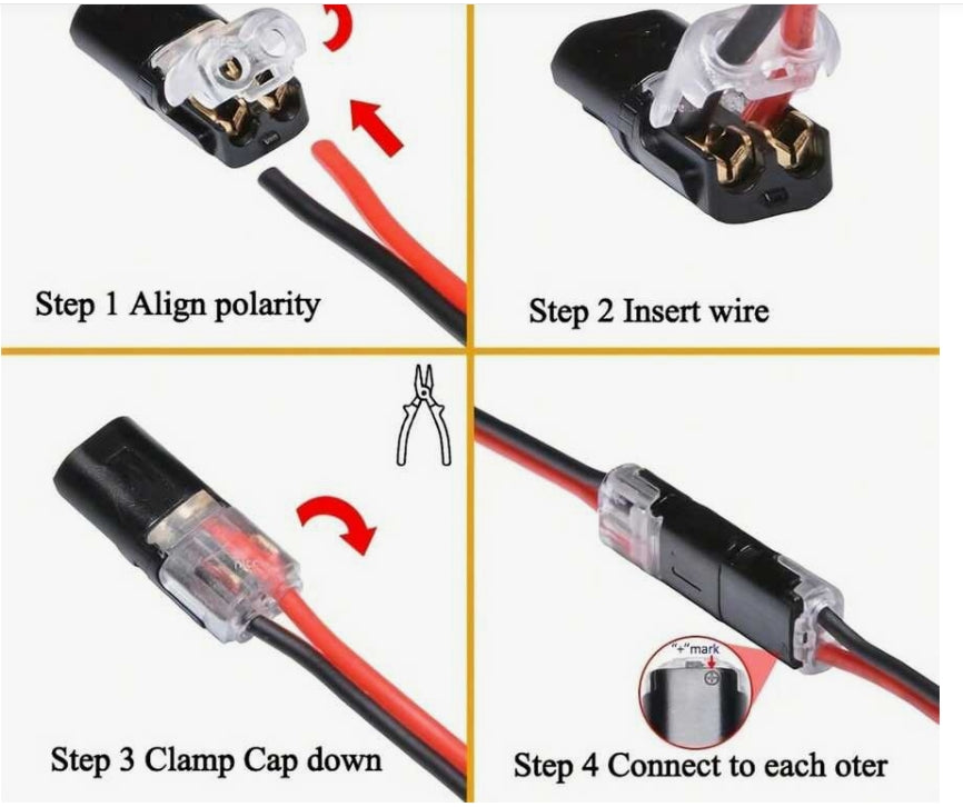 70-Piece Dual-Wire Quick-Connect Connector Set