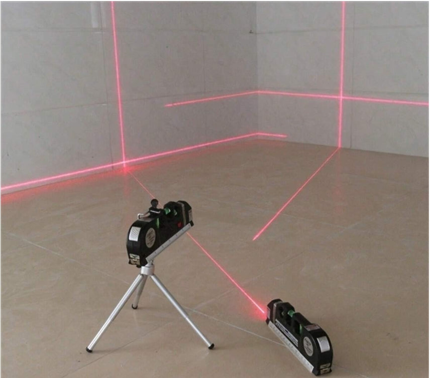 4-in-1 Laser Level & Mini Spirit Level