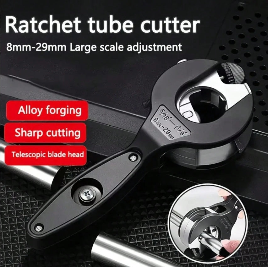 Heavy-Duty Ratchet Tube Cutter