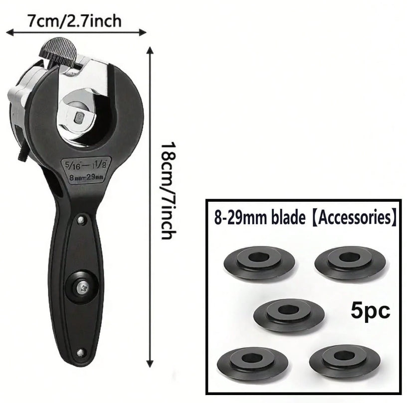 Heavy-Duty Ratchet Tube Cutter