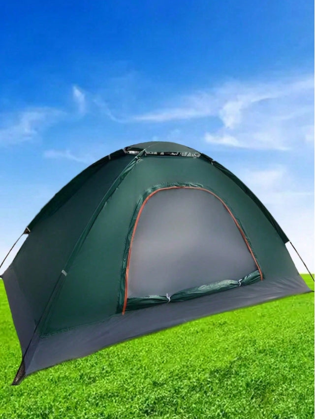 Camping Tent with Built-In Mosquito Net