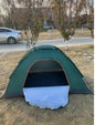 Camping Tent with Built-In Mosquito Net