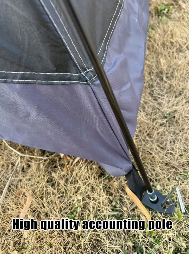 Camping Tent with Built-In Mosquito Net