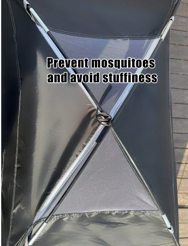 Camping Tent with Built-In Mosquito Net