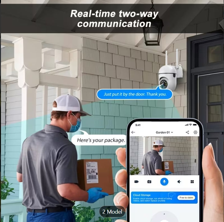 Wi-Fi Pan & Tilt Security Camera