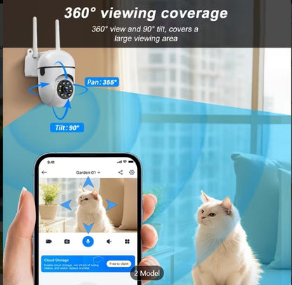 Wi-Fi Pan & Tilt Security Camera