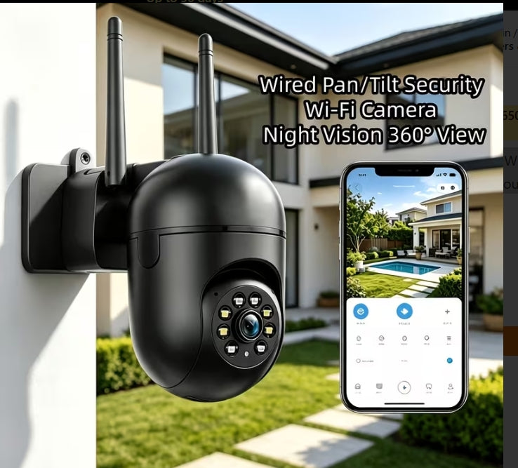 Wi-Fi Pan & Tilt Security Camera