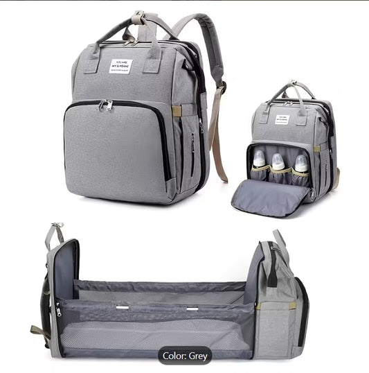 Multi-Functional Baby Diaper Backpack with Changing Station