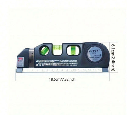 4-in-1 Laser Level & Mini Spirit Level
