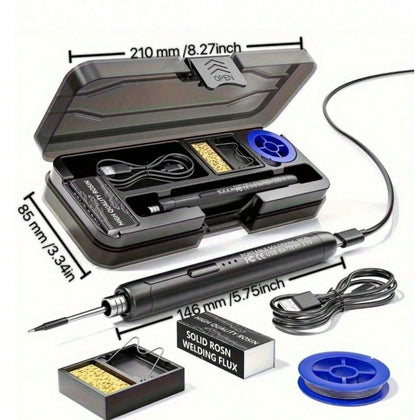 Wireless USB Rechargeable Soldering Iron Kit