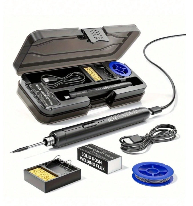 Wireless USB Rechargeable Soldering Iron Kit