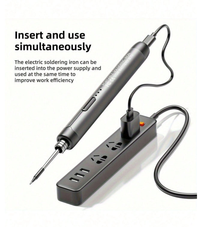 Wireless USB Rechargeable Soldering Iron Kit