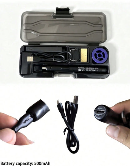 Wireless USB Rechargeable Soldering Iron Kit