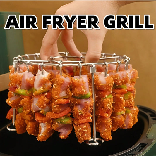 Round Hanging Skewer Rack with 24 Skewers