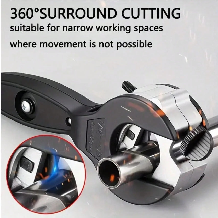 Heavy-Duty Ratchet Tube Cutter