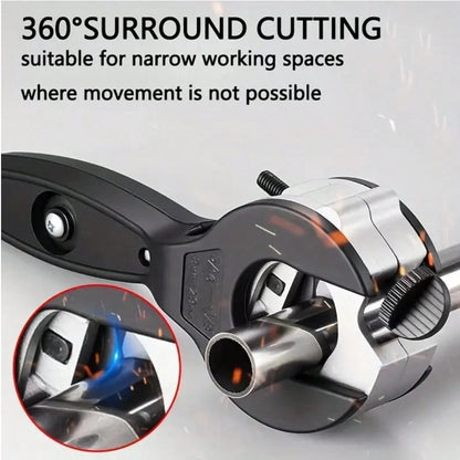 Heavy-Duty Ratchet Tube Cutter