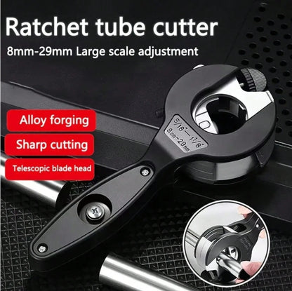 Heavy-Duty Ratchet Tube Cutter