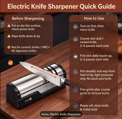 Electric Knife Sharpener