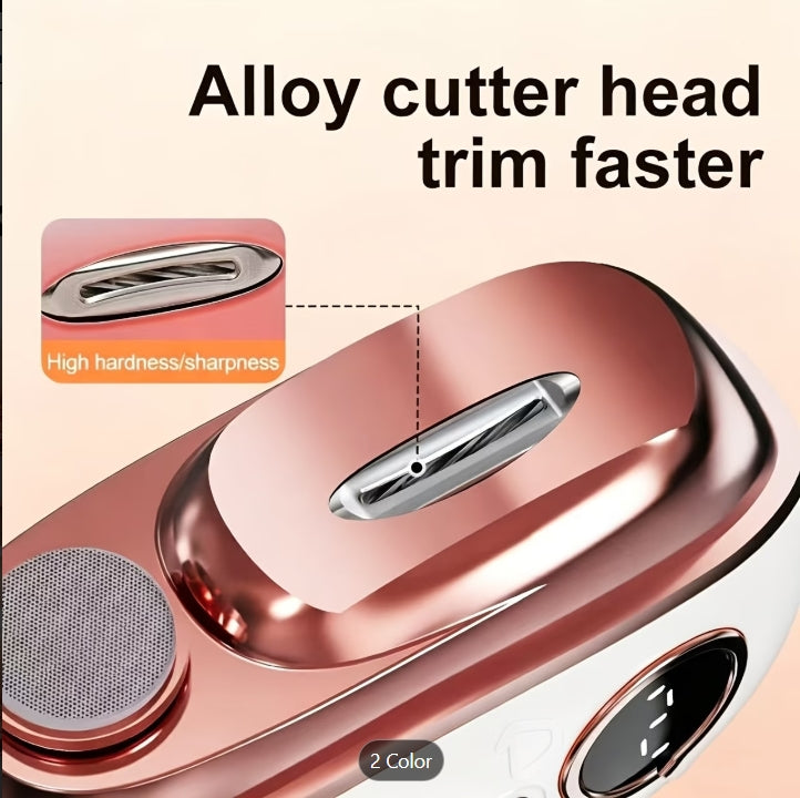 2-in-1 Electric Nail Clipper & Polisher