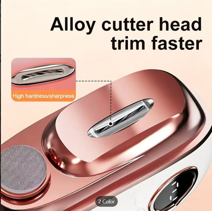 2-in-1 Electric Nail Clipper & Polisher