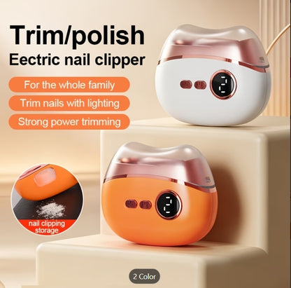2-in-1 Electric Nail Clipper & Polisher