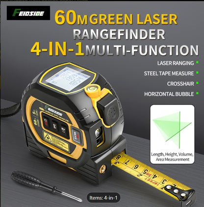 4-in-1 Digital Laser Tape Measure