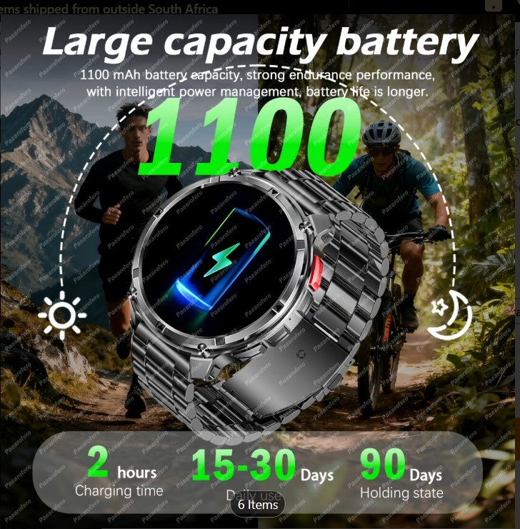 PAEAROFERO Men's Smartwatch