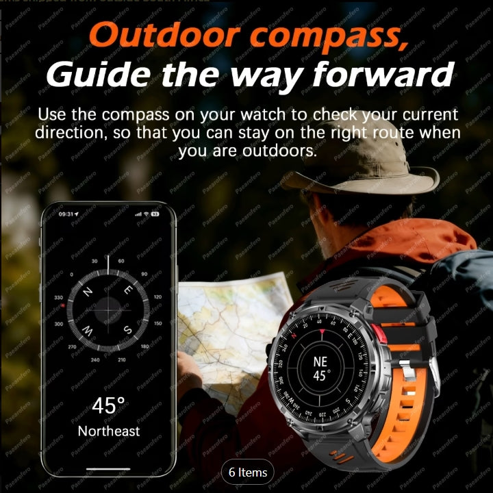 PAEAROFERO Men's Smartwatch