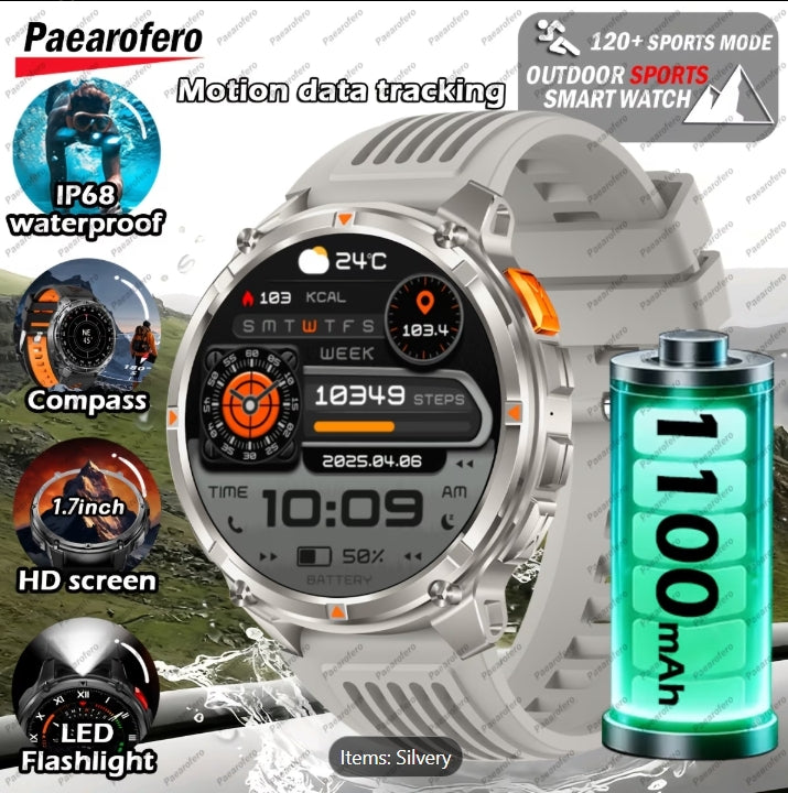 PAEAROFERO Men's Smartwatch