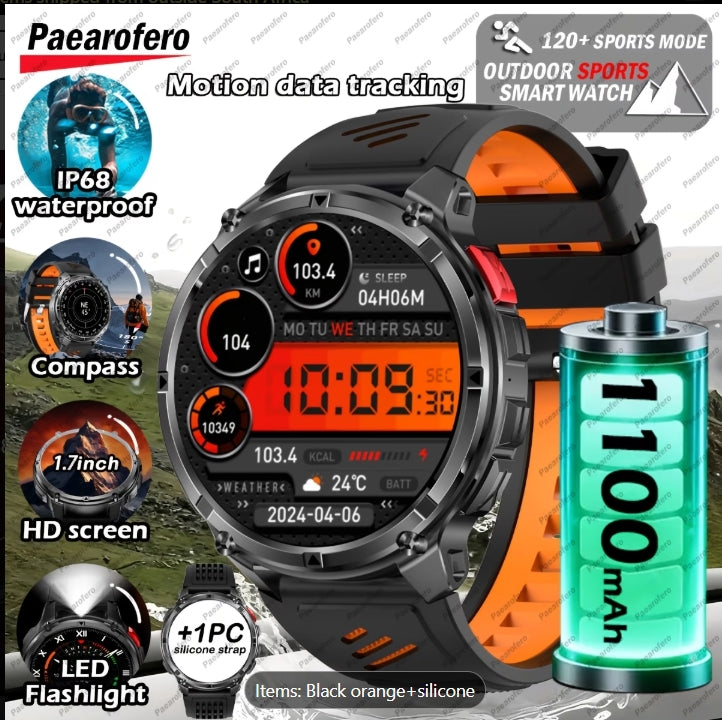 PAEAROFERO Men's Smartwatch