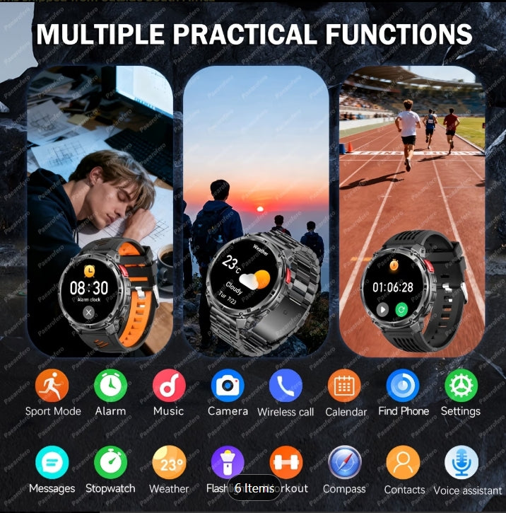 PAEAROFERO Men's Smartwatch