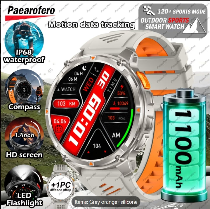 PAEAROFERO Men's Smartwatch